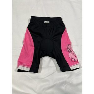 Cheji Cycling Pink Bear Kids Biking Shorts XL